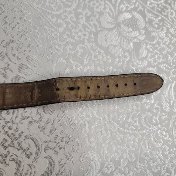 Disney Mickey Mouse Steamboat Willie leather watch gold tone working limited ed. - Picture 7 of 10